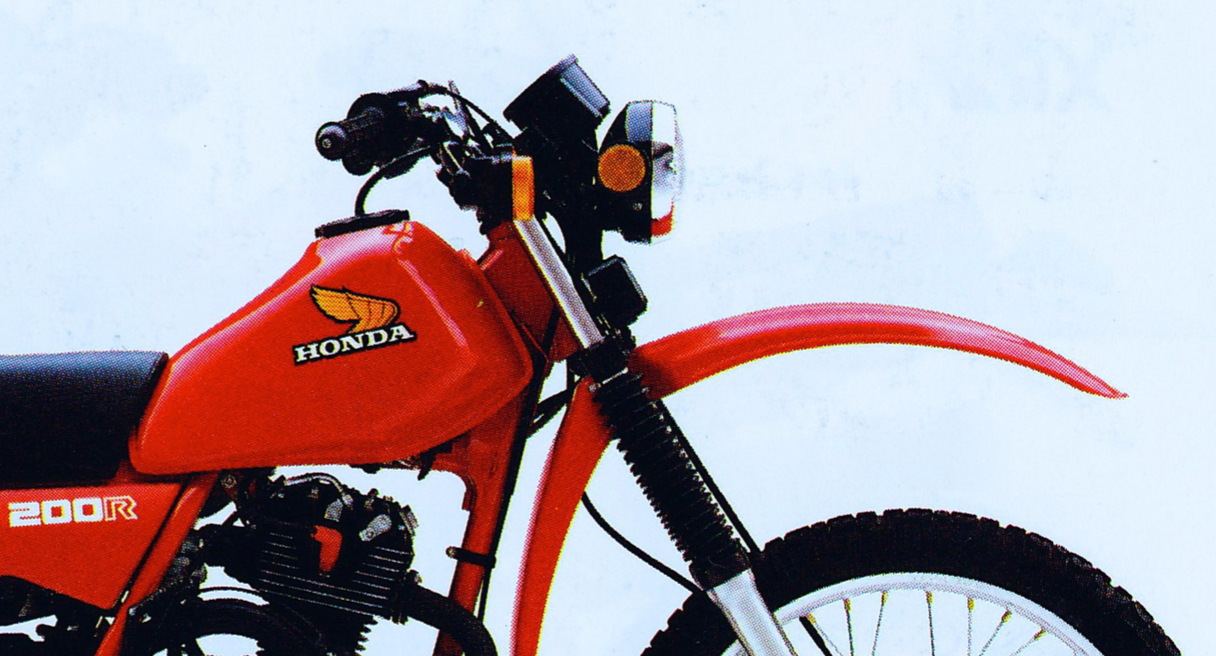 1982 - 1983 Honda XL 200R